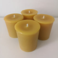 Load image into Gallery viewer, Four Gold Rustic Votive Candles
